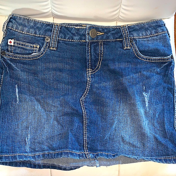 Bootlegger jeans Skirt - Picture 1 of 5